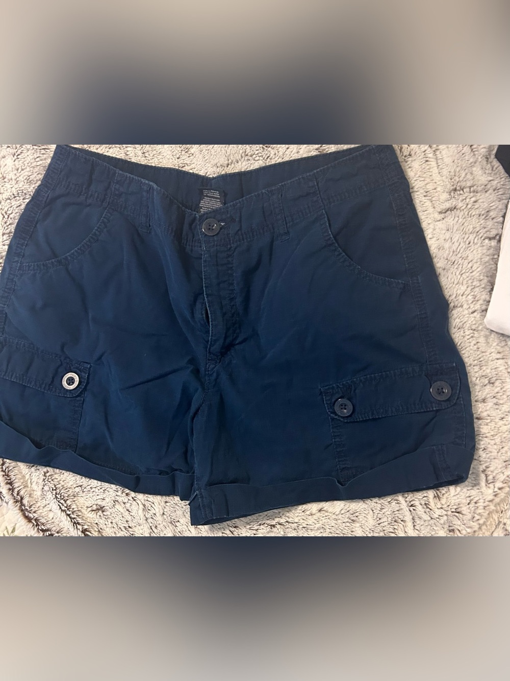 Faded Glory Navy Blue Men's Cargo Shorts